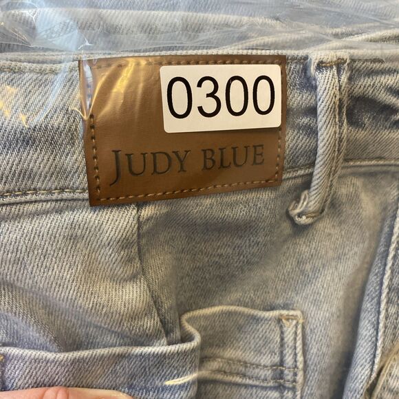 Judy blue jeans women's 5 | 27x31 light wash cargo jogger jb88691 no string - Picture 15 of 15